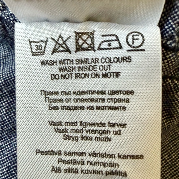 🇬🇧 Ben Sherman Mod Fit Button-Down Shirt Navy Blazer Polka Dot 100% Cotton XL 🇬🇧 - Picture 6 of 14